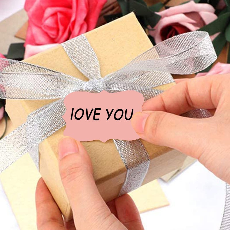 SALEMAR 2 x 3 inch Rose Gold Sticker Labels 200PCS Sticky Tag Stickers for Essential Oil  Bottles  Food  Jars  Canning  Christmas(Rose Gold) - Image 4